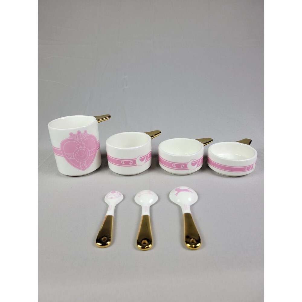 Sailor Moon Measuring Cups & Measuring Spoons Set Ceramic Stackable